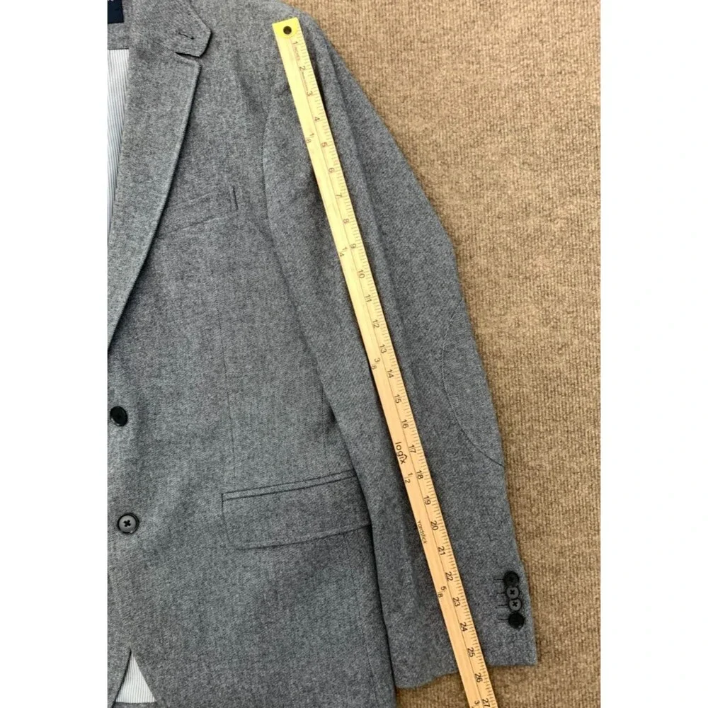 Banana Republic Blazer Mens 40R Tailored Fit Flannel Twill Jacket Sportcaot